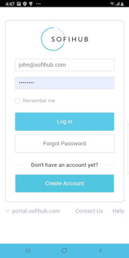 Android application TP Portal screenshort