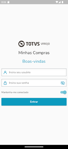Android application Minhas Compras screenshort