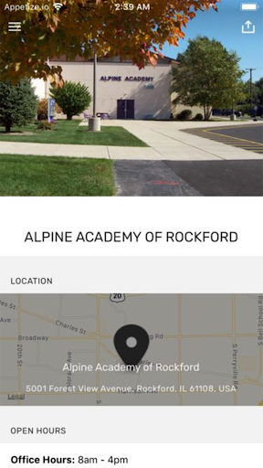 Alpine Academy of Rockford Screen 3