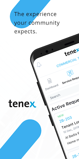 Android application Tenex Portal screenshort