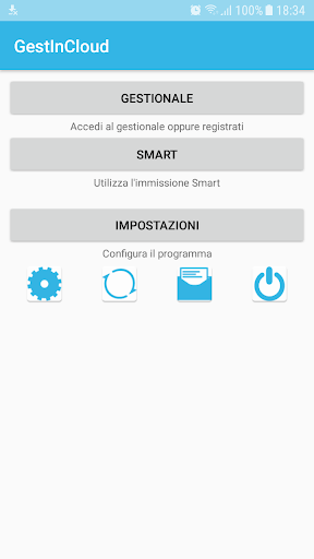 Android application Gestionale In Cloud screenshort