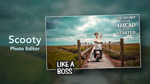 Android application Scooty Photo Editor screenshort
