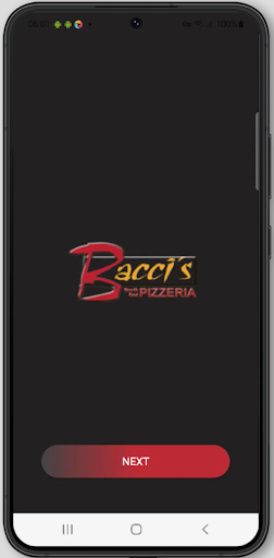Android application Bacci's North End Pizzeria screenshort