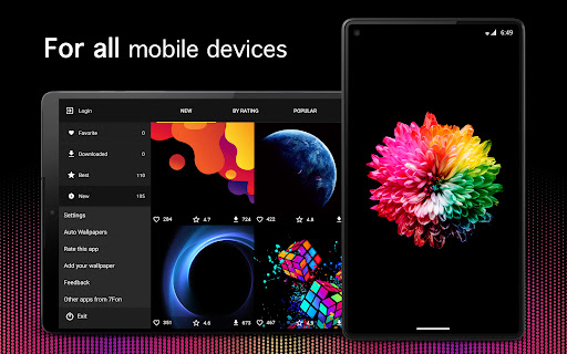 Screenshot of OLED Wallpapers 4K