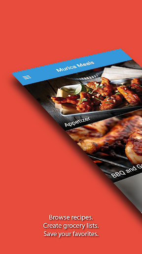 Android application Murica Meals - American Recipe screenshort