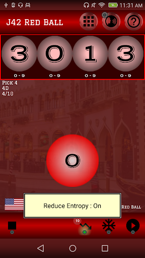 J42 Red Ball Lottery Sidekick