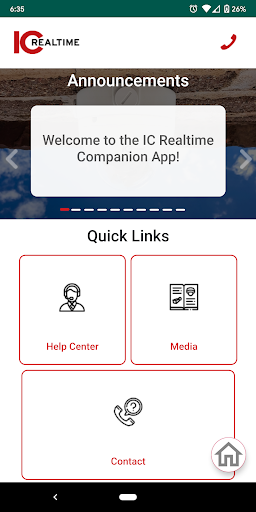 Android application ICR Companion screenshort