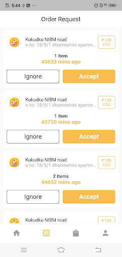 Kukudku Delivery Screen 3