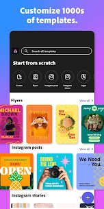 Adobe Express: Graphic Design MOD APK (Pro Unlocked) 4