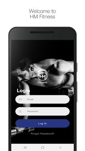 Android application HM Fitness App screenshort