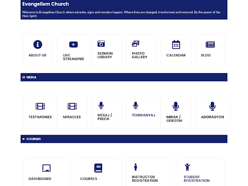 Evangelism Church Screen 3