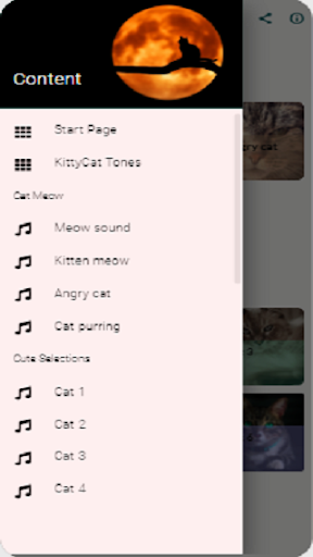 KittyCat Tones Screen 2