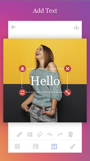 Android application Photo Grid Maker screenshort