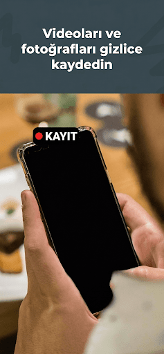 DarkCam - Siyah ekran Kamera Android Uygulaması Ekran Görüntüsü 1