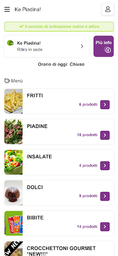 Ke Piadina! Screen 2