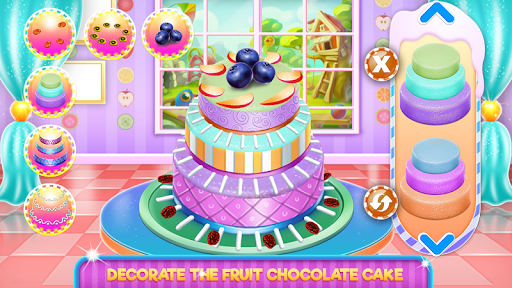 Fruit Chocolate Cake Cooking Screen 3