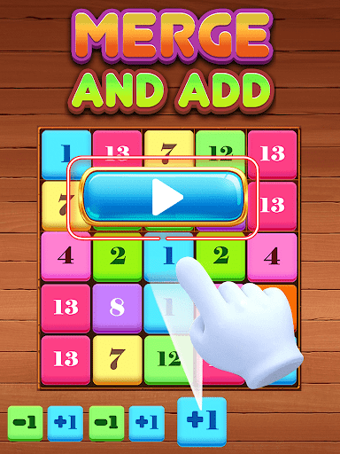 Android application Block Puzzle Merge Mania Games screenshort