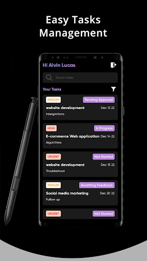 Staff Plus: Makes Tasks easy Screen 2