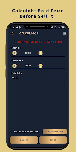 Kaurum - Gold Price Calculator Screen 3