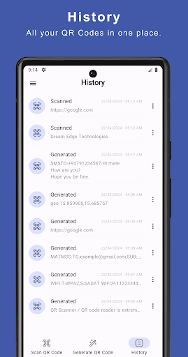 CodeBin Smart QR Scanner