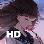 Cover Image of Herunterladen Anime Girl Wallpaper HD 4K  APK