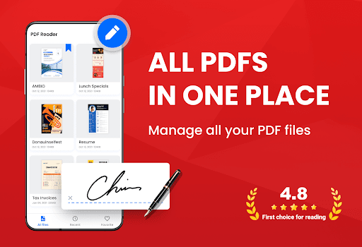Android application PDF Reader - PDF Viewer screenshort