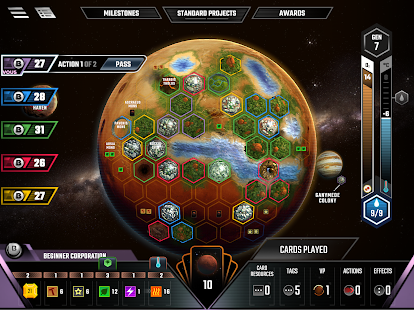 Captura de pantalla de Terraformación de Marte