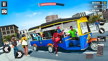 Tuk Tuk Auto Rickshaw Racing