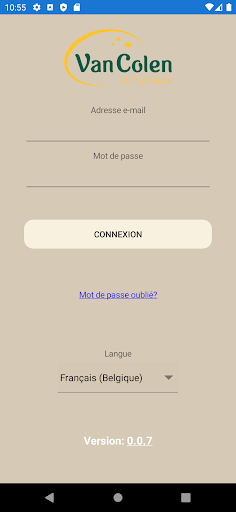Android application VanColen Client screenshort