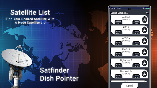 Screenshot 5 Satellite Finder AR Sat Finder android
