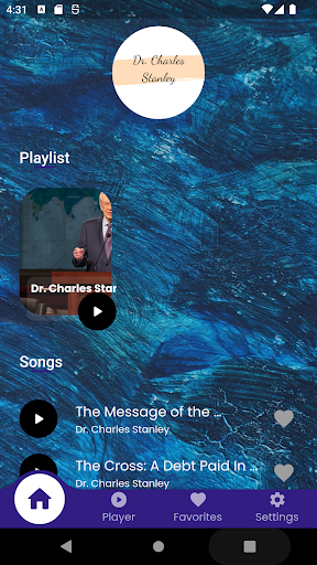 Android application Dr. Charles Stanley screenshort