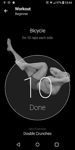 Screenshot of Six Pack in 30 Days