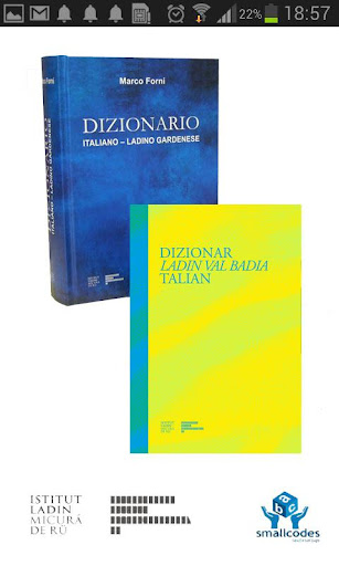 Android application Dizionario Ladino screenshort