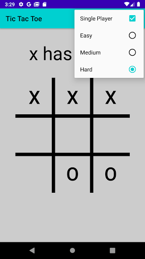 Tic Tac Toe Screen 3