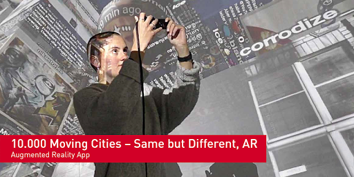Android application 10.000 Moving Cities AR + screenshort