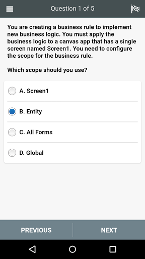 PL-200 All-in-One Exam Screen 2