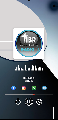 Android application IBR Radio screenshort