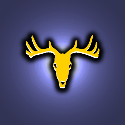 Ghost hunting game - beast logo
