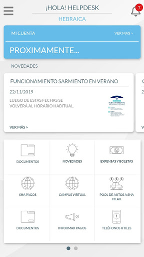 Sociedad Hebraica Argentina Screen 2