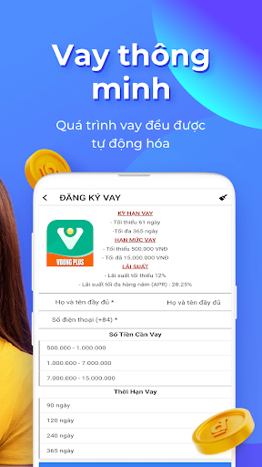 Vdong Plus - Vay tiền online