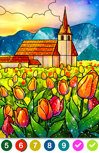 Gallery Coloring Book  Decor Color By Number