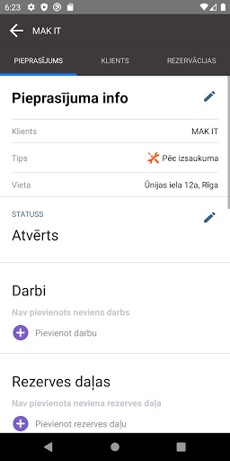 Android application Darbium screenshort