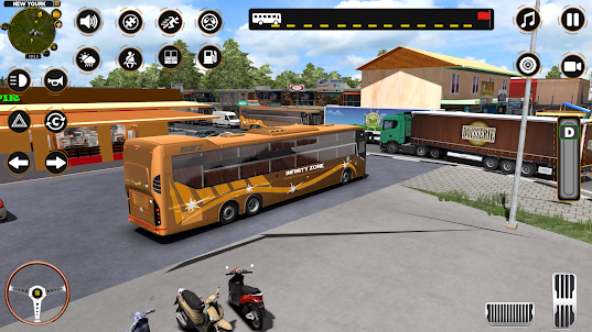 Baixar Jogos de ônibus urbanos 3D para PC - LDPlayer