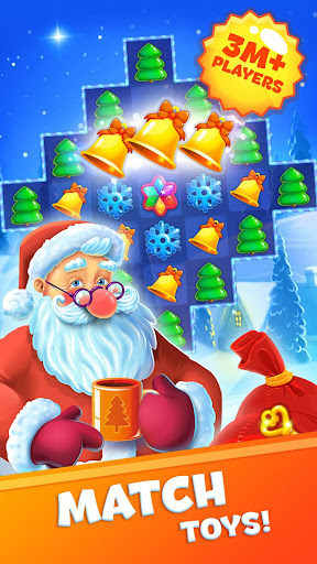 Download Christmas Sweeper 3 - Santa Claus Match-3 Game 6.0.3 screenshots 1