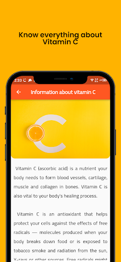 Vitamin C Guide Screen 2