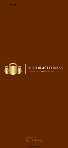 Android application Wild Blast Fitness screenshort