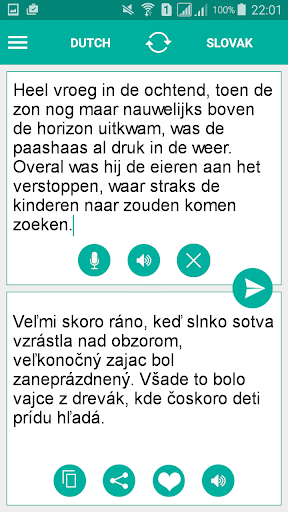 Slovak Dutch Translator Screenshot