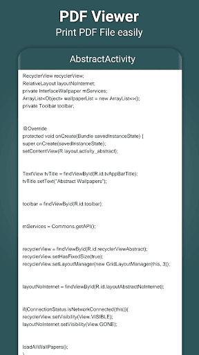 Java Viewer Java to PDF
