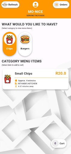 Android application Mo-Nice screenshort