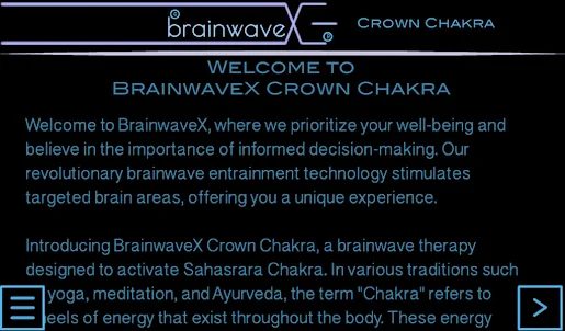 BrainwaveX 크라운 차크라 Pro